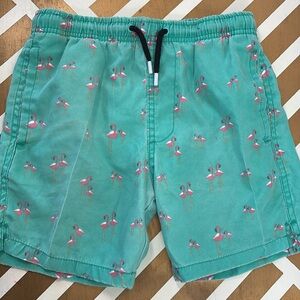 Boys flamingo swim trunks
Size 8/10
Mesh liner
Ingear swim